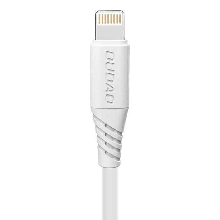 Dudao przewód kabel USB Lightning 5A 2m biały 